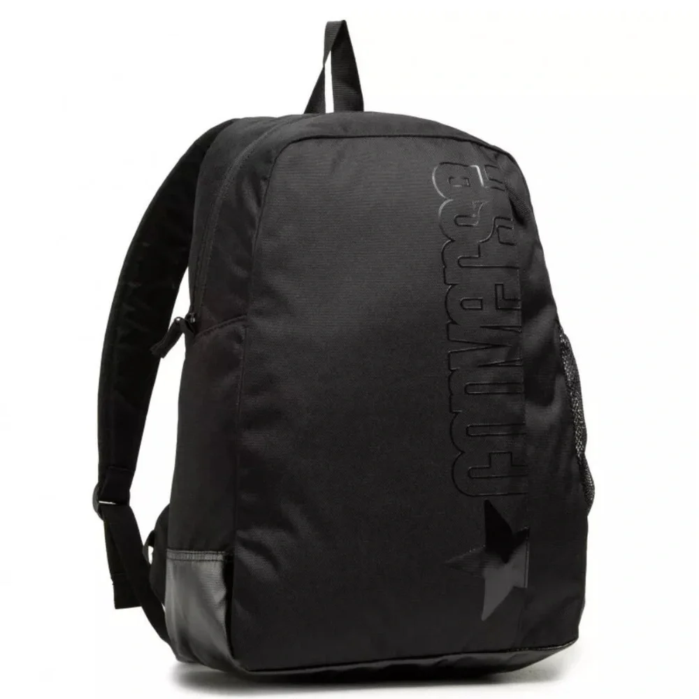 Converse Black‎ Speed 2 Unisex Black Polyester Backpack One Size | NEW/NWT!!🖤✔️